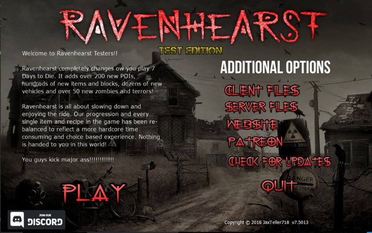 7 days to die ravenhearst mod captura de pantalla adicional 2